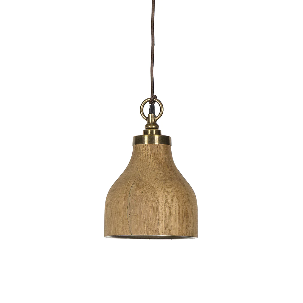 SONDER LIVING - Natural Oak Pendant - Small